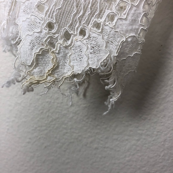 Anthropologie Deletta Scalloped Lace Tank Size S - Picture 7 of 7